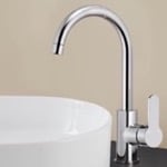 Remer W72USNL-CR Chrome Round Vessel Sink Faucet